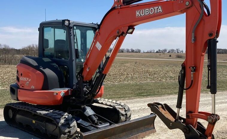 
								2016 Kubota KX057-4 mini excavator full									